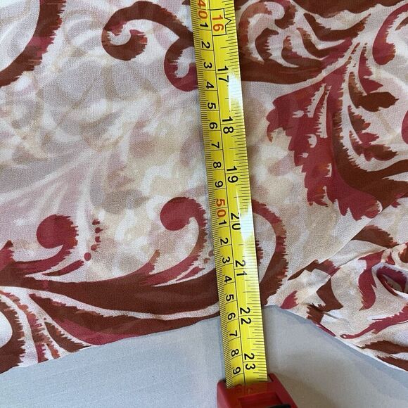 Soft Surroundings Womens L/XL Jakarta Kimono Top Open Front Lightweight Cover Up - Picture 10 of 12